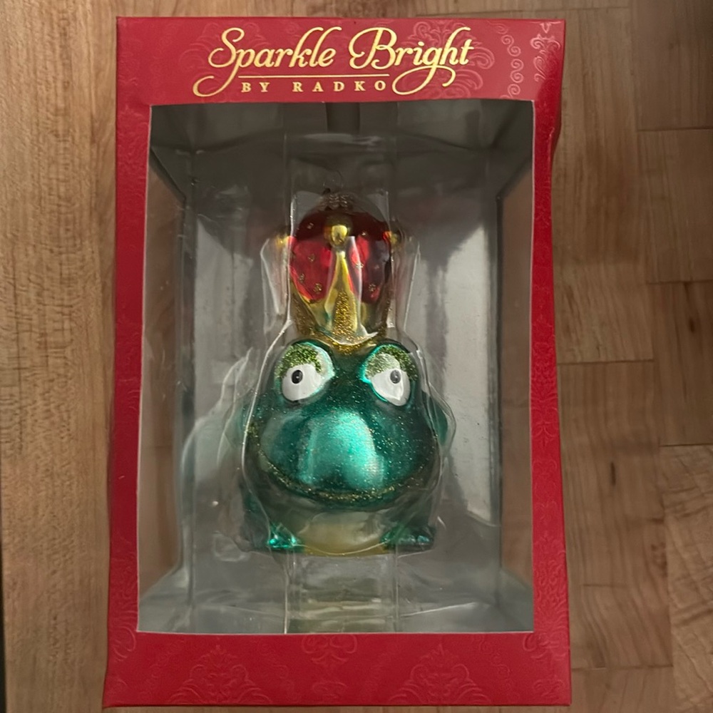 Radio Sparkle Bright rare frog prince brand new in box